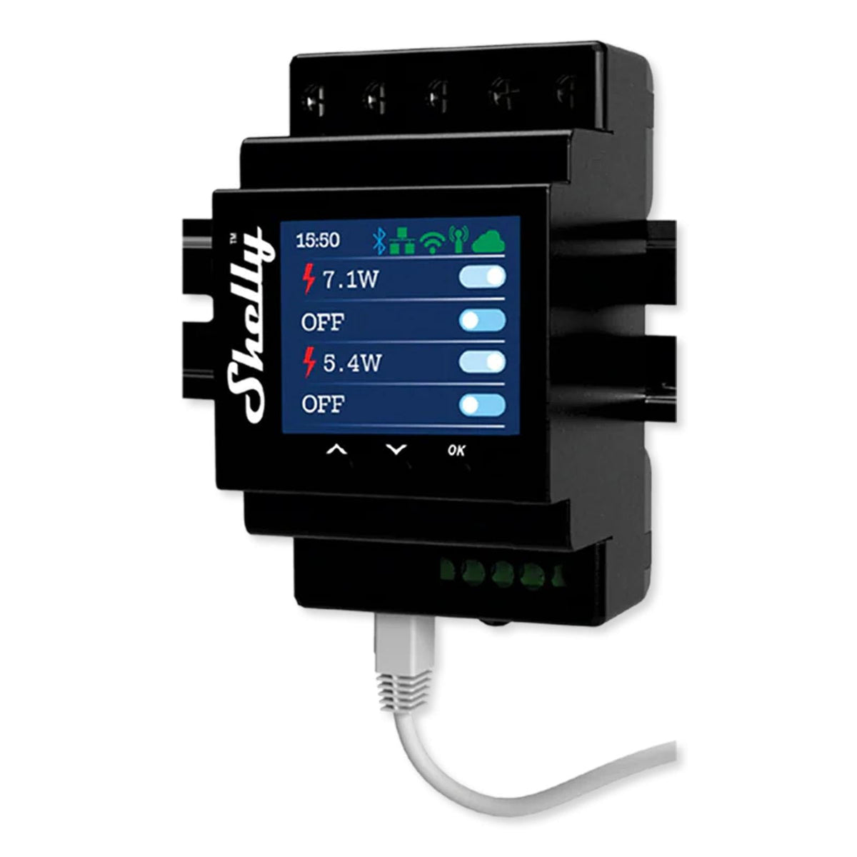 Shelly Pro 4PM, Wi-Fi &amp; Bluetooth