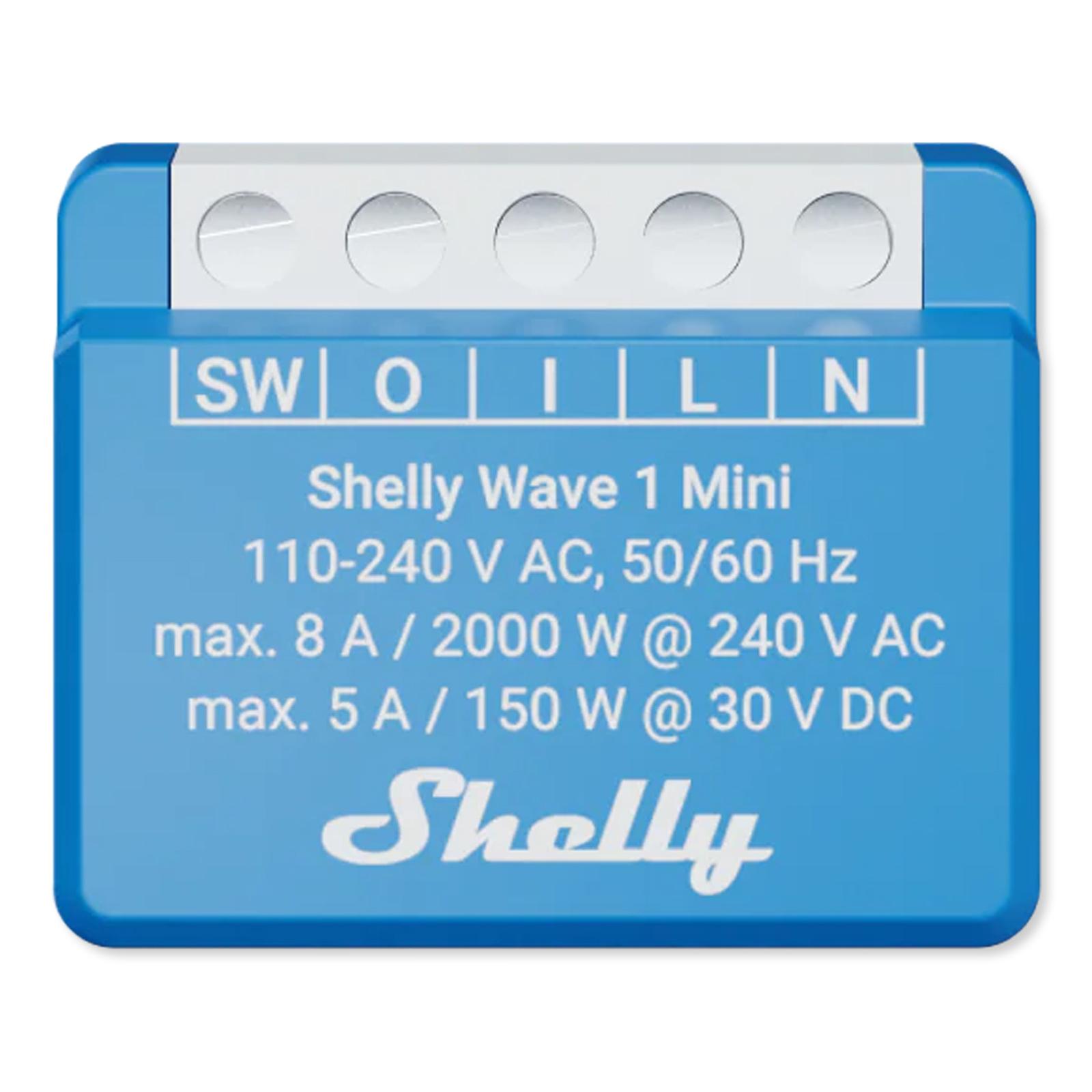 Shelly Wave 1 Mini US, Z-Wave 800 & Z-Wave LR