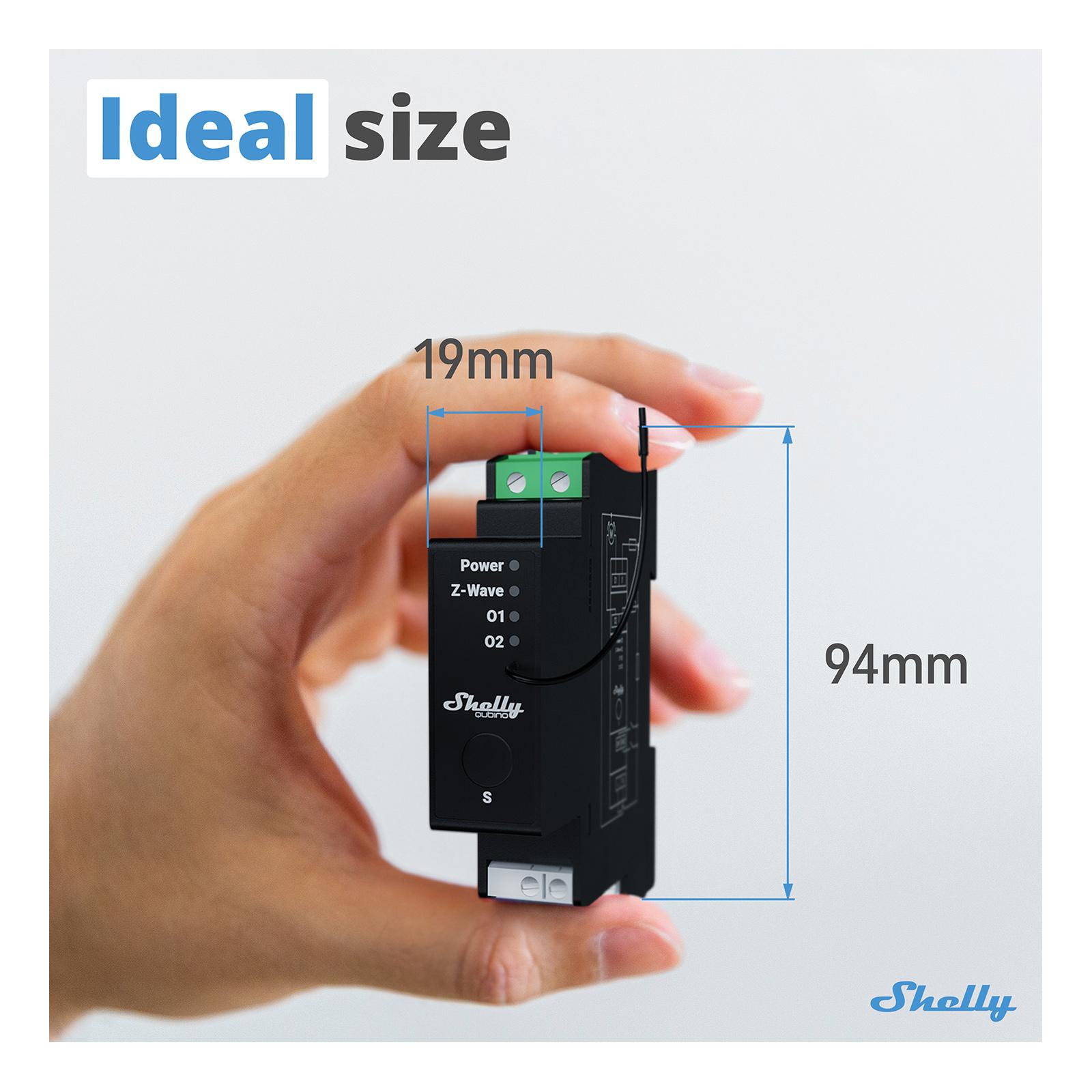 Shelly Wave Pro Shutter US, Z-Wave 800 & Z-Wave LR
