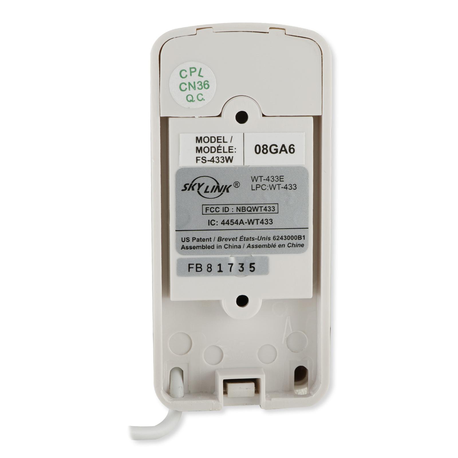 Skylink Wireless Security System Flood Sensor
