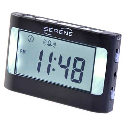 Serene VA3 Vibrating Travel Alarm Clock