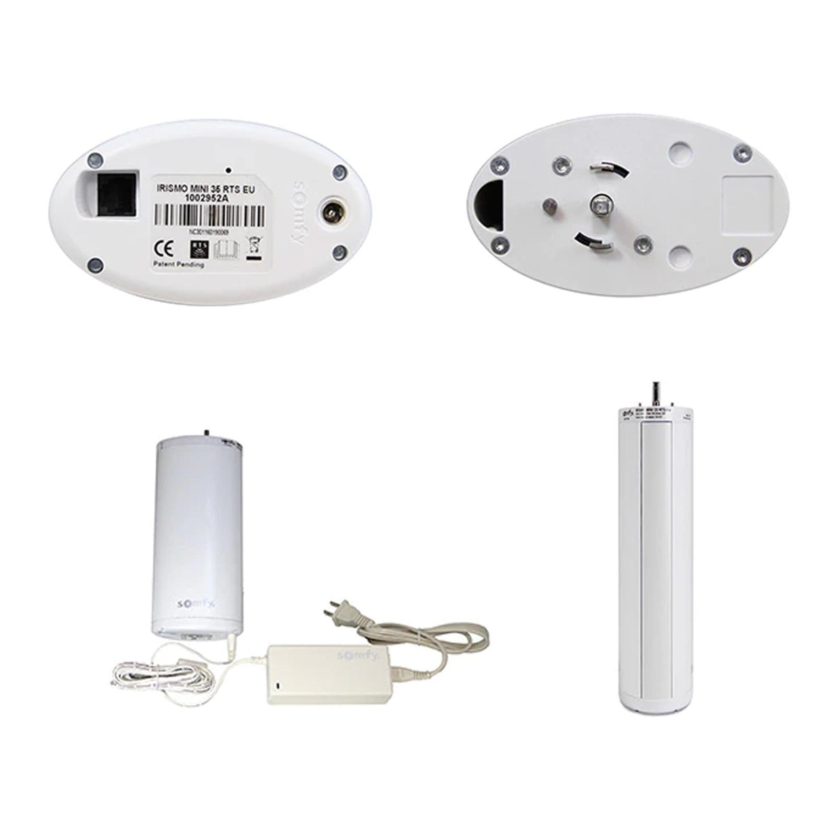 Somfy Irismo 35 (Mini DC) RTS Drapery Motor