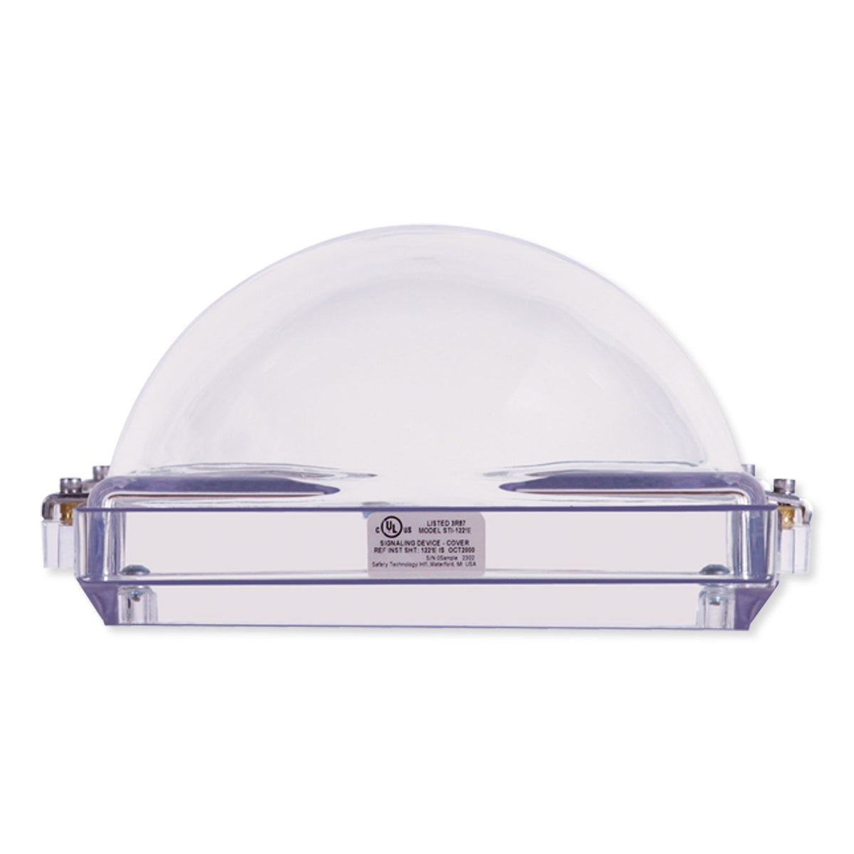 STI Strobe Damage StopperÂ®Â and Open Back Box for Flush Mount