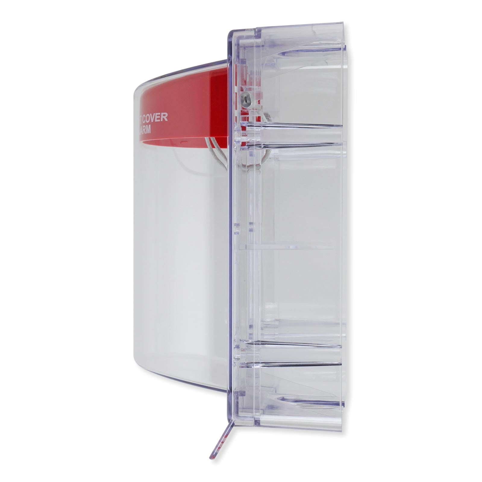 STI Stopper II Fire Alarm Cover With Spacer - Fire Label (Open Box)