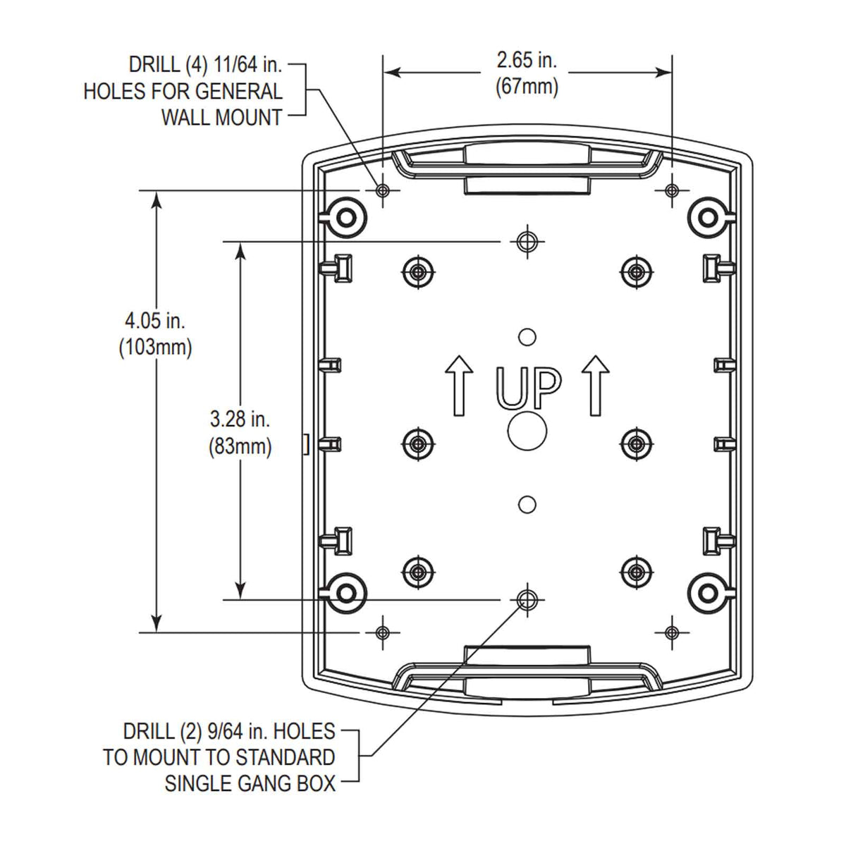 STI Global ReSet Backbox Kit with 1/2" NPT Plug, Green