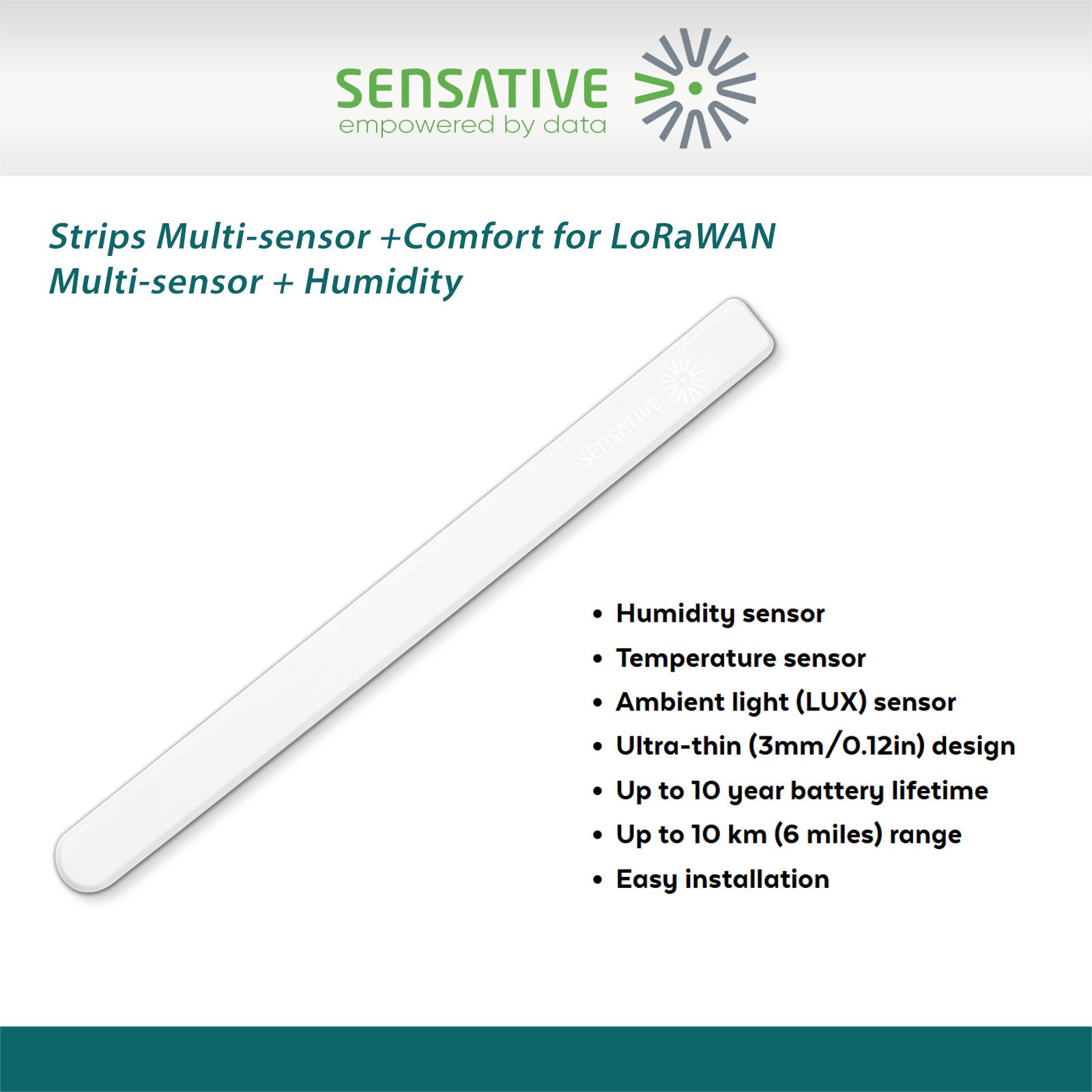 Sensative Strips Multi-Sensor +Comfort for LoRaWAN