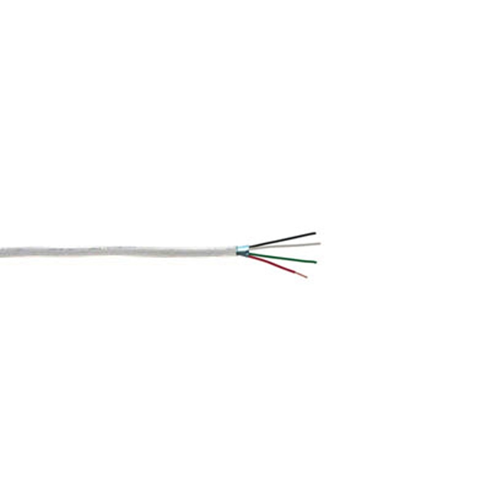 Communication Security Wire, 22AWG, 4C, Shielded with Drain, Plenum Rated, 1,000'