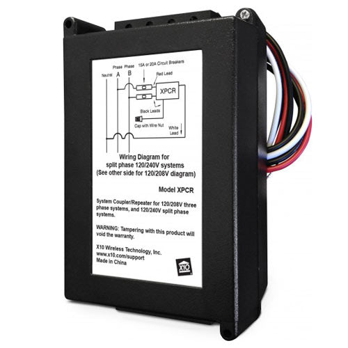 X10 PRO Wired-In Coupler Repeater Amplifier
