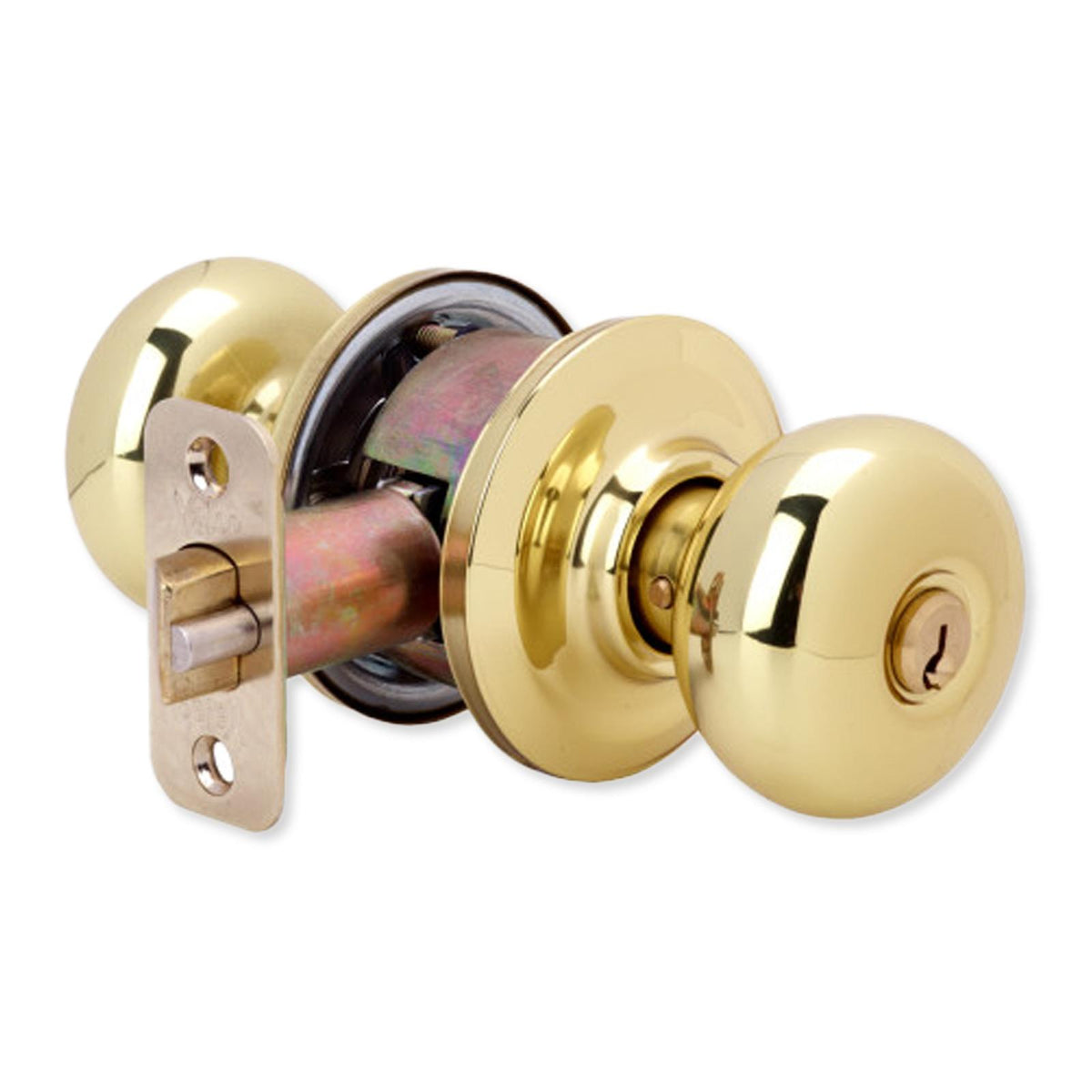 Yale Cambridge Entry Door Knob Set, Keyed, Locking