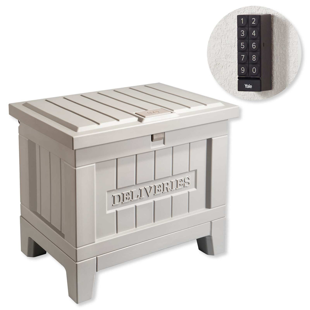 Yale Smart Delivery Box, Kent, with Wi-Fi &amp; Keypad