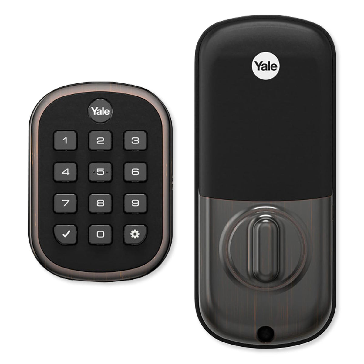 Yale ProSL Key Free Z-Wave Plus Push Button Deadbolt