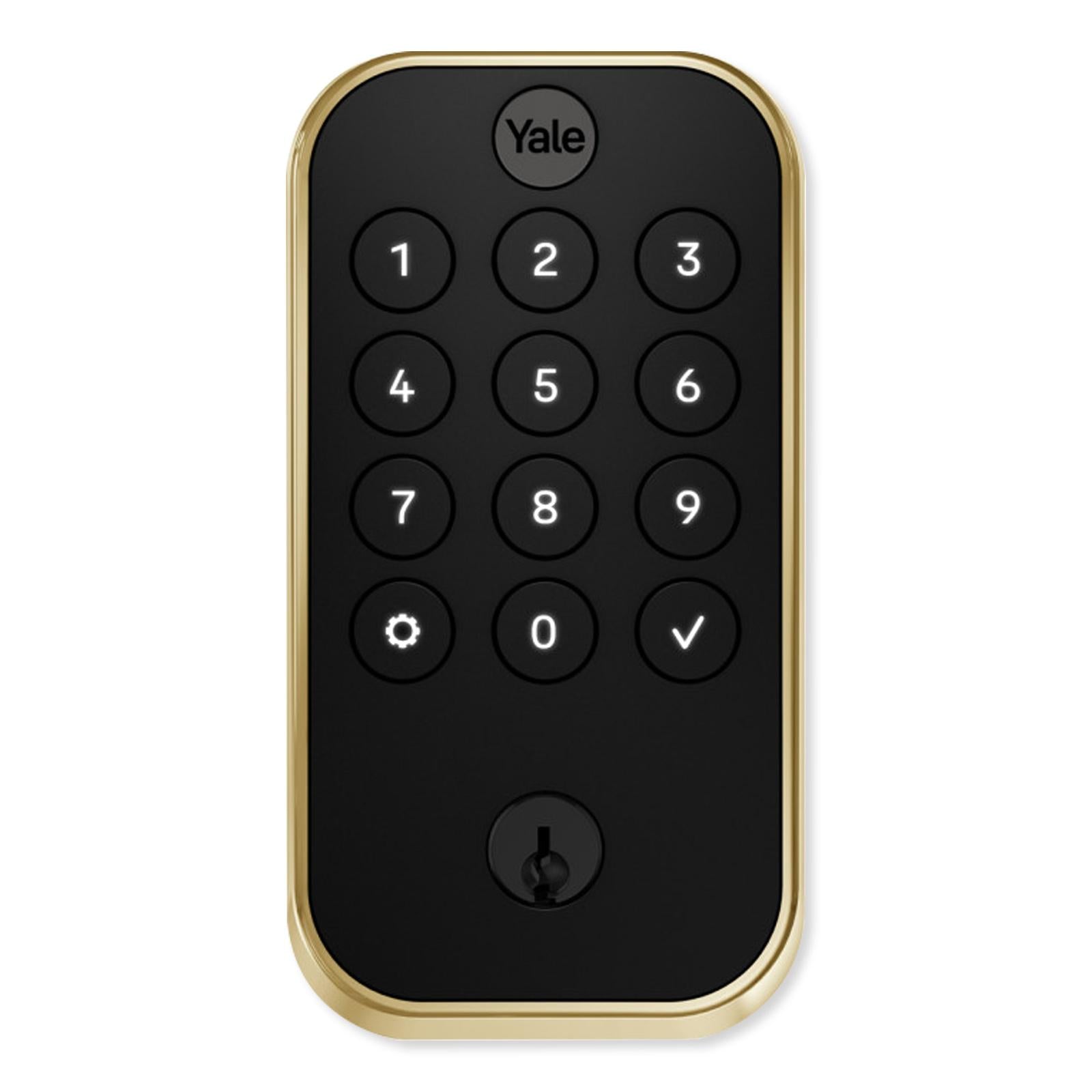 Yale Pro 2 Keyed Lock Pushbutton Keypad with Z-Wave Plus v2