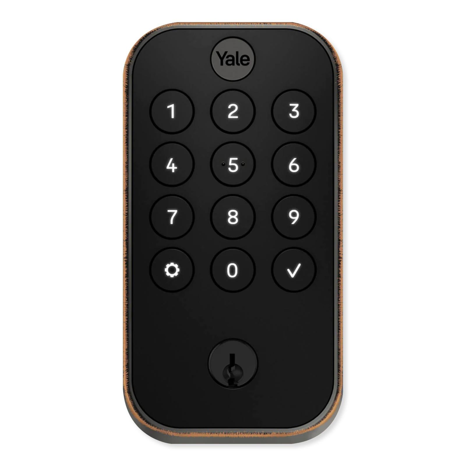 Yale Pro 2 Keyed Lock Pushbutton Keypad with Z-Wave Plus v2