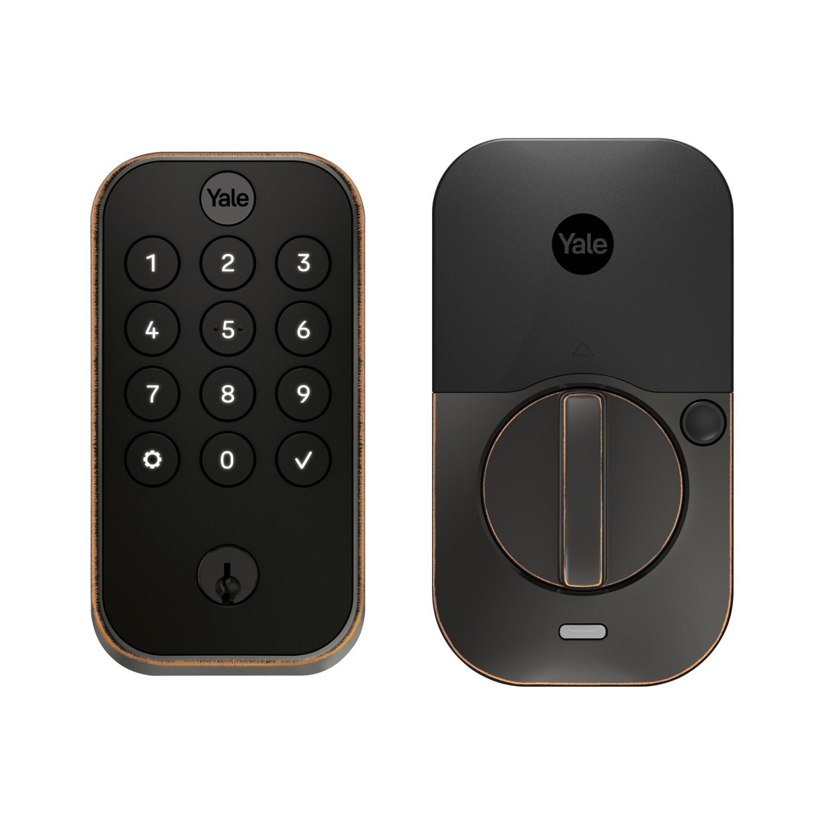 Yale Pro 2 Keyed Lock Pushbutton Keypad with Z-Wave Plus v2