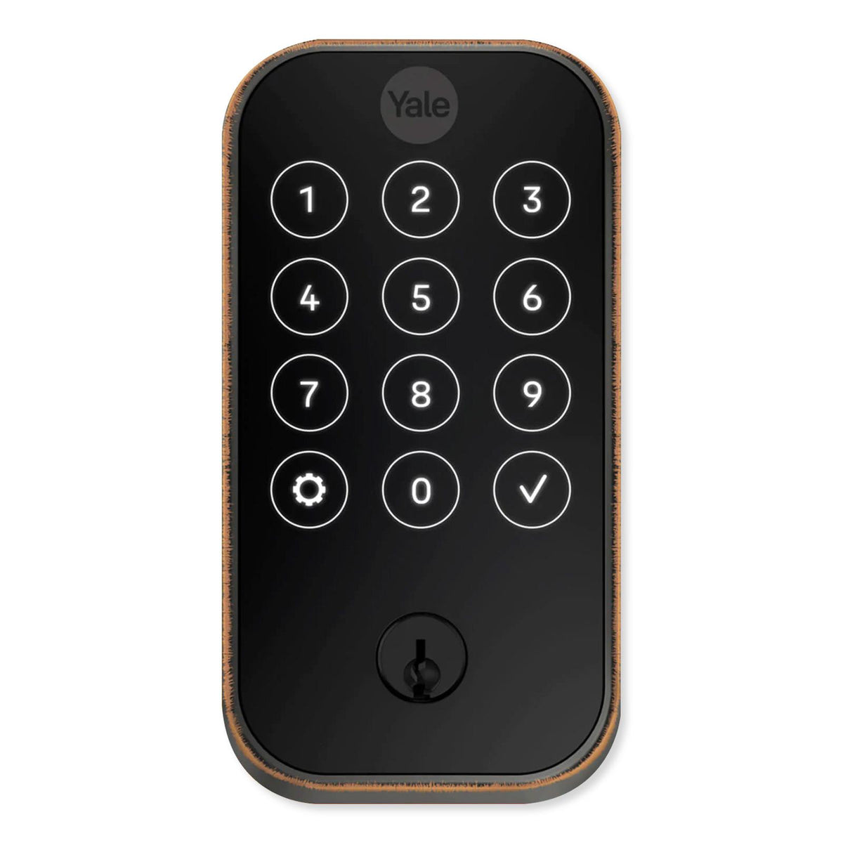 Yale Pro 2 Keyed Lock, Touchscreen, Bluetooth with Wifi Connect Bridge