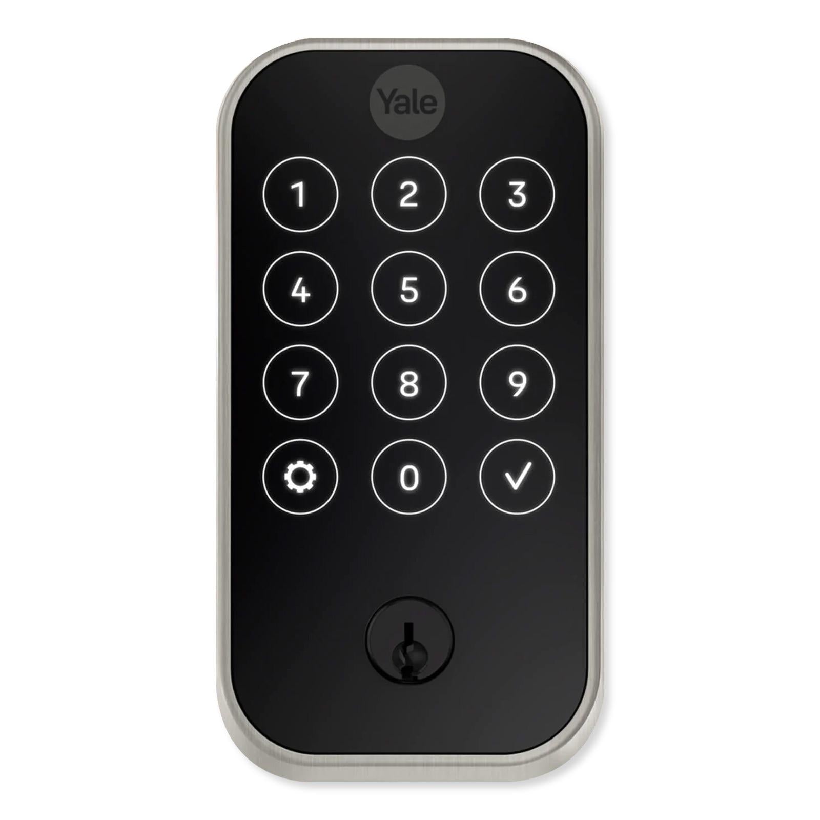 Yale Pro 2 Keyed Lock, Touchscreen, Bluetooth with Wifi Connect Bridge