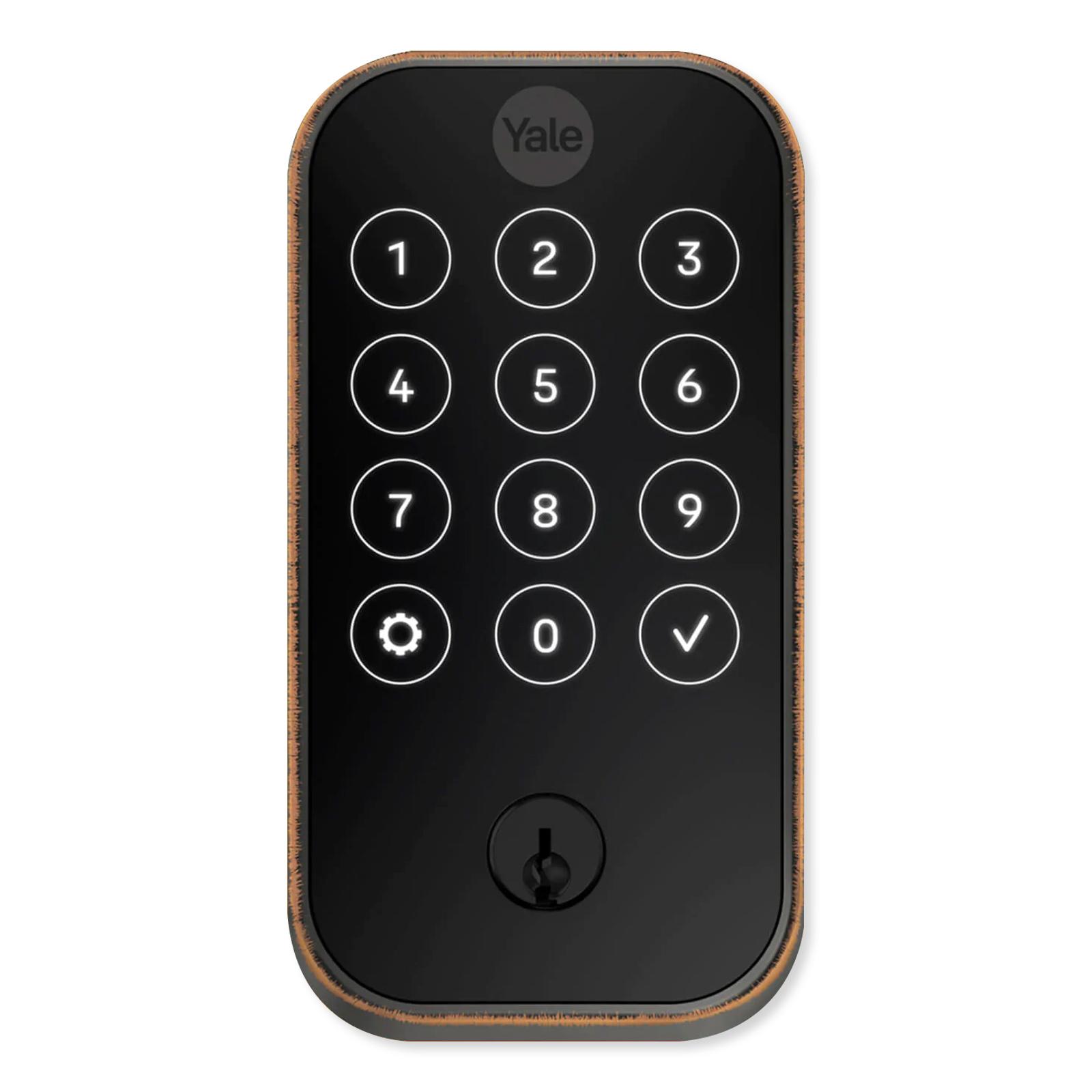 Yale Pro 2 Keyed Lock Touchscreen with Z-Wave Plus v2