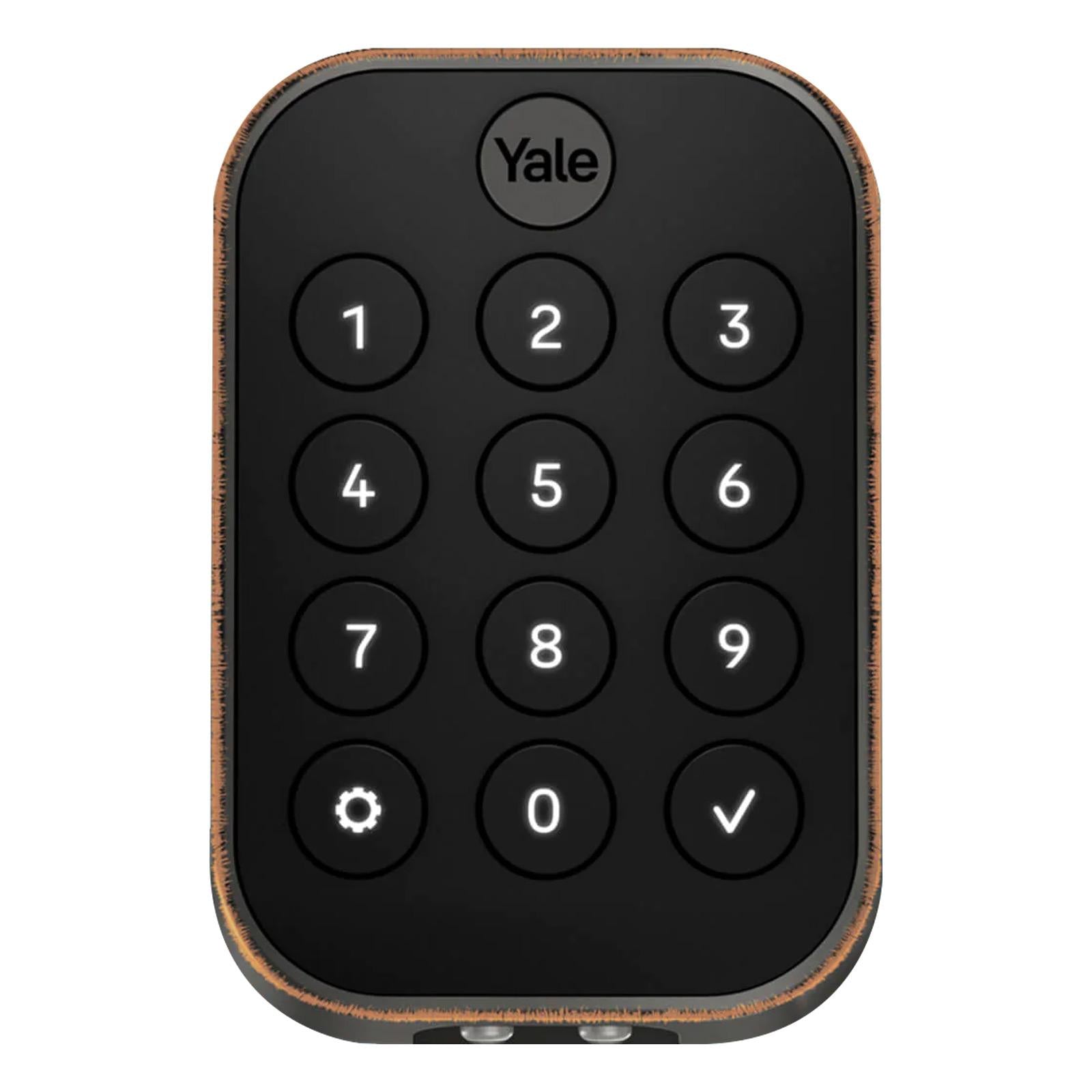 Yale Pro 2 Key Free Lock, Pushbutton Keypad with Bluetooth,