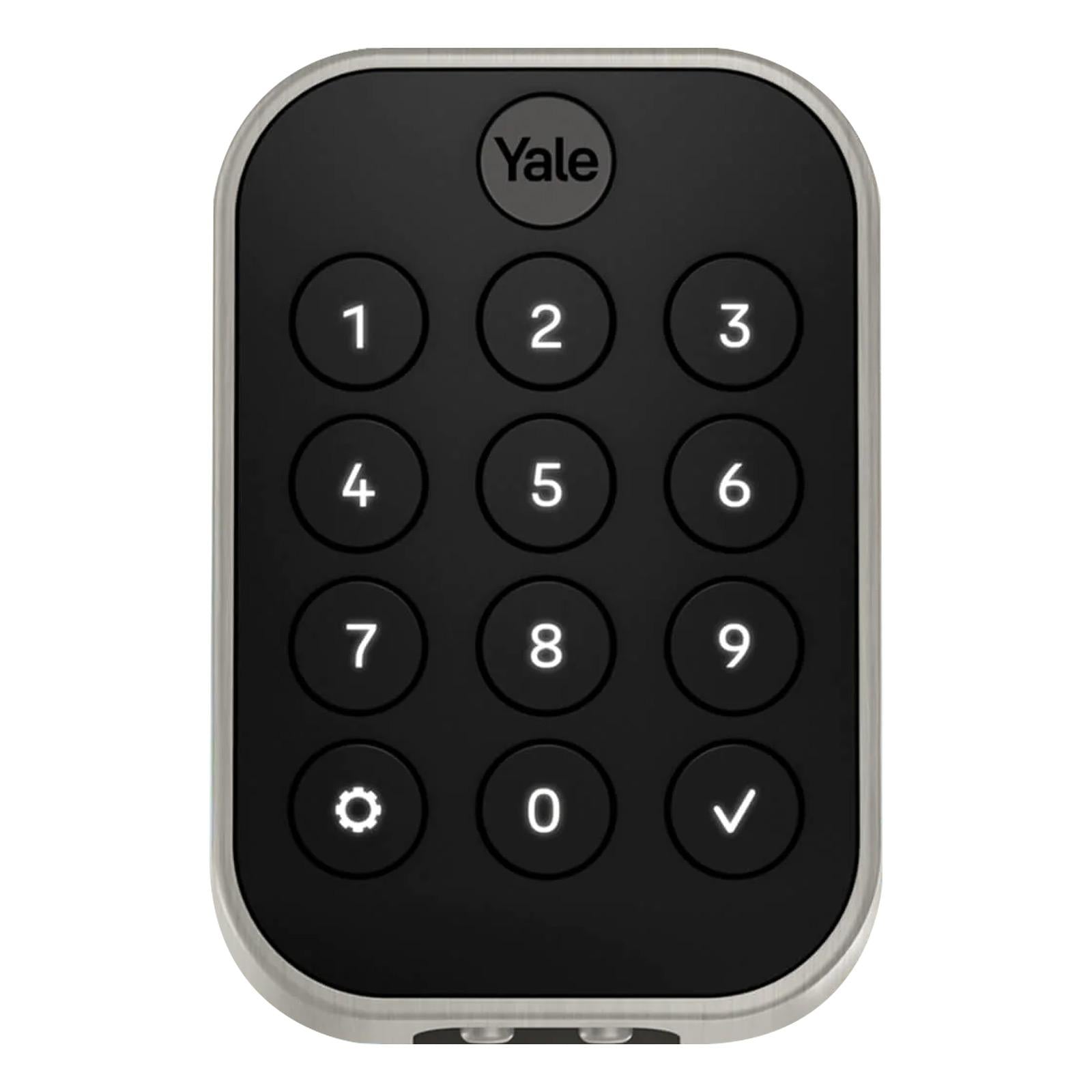 Yale Pro 2 Key Free Lock, Pushbutton Keypad with Bluetooth,