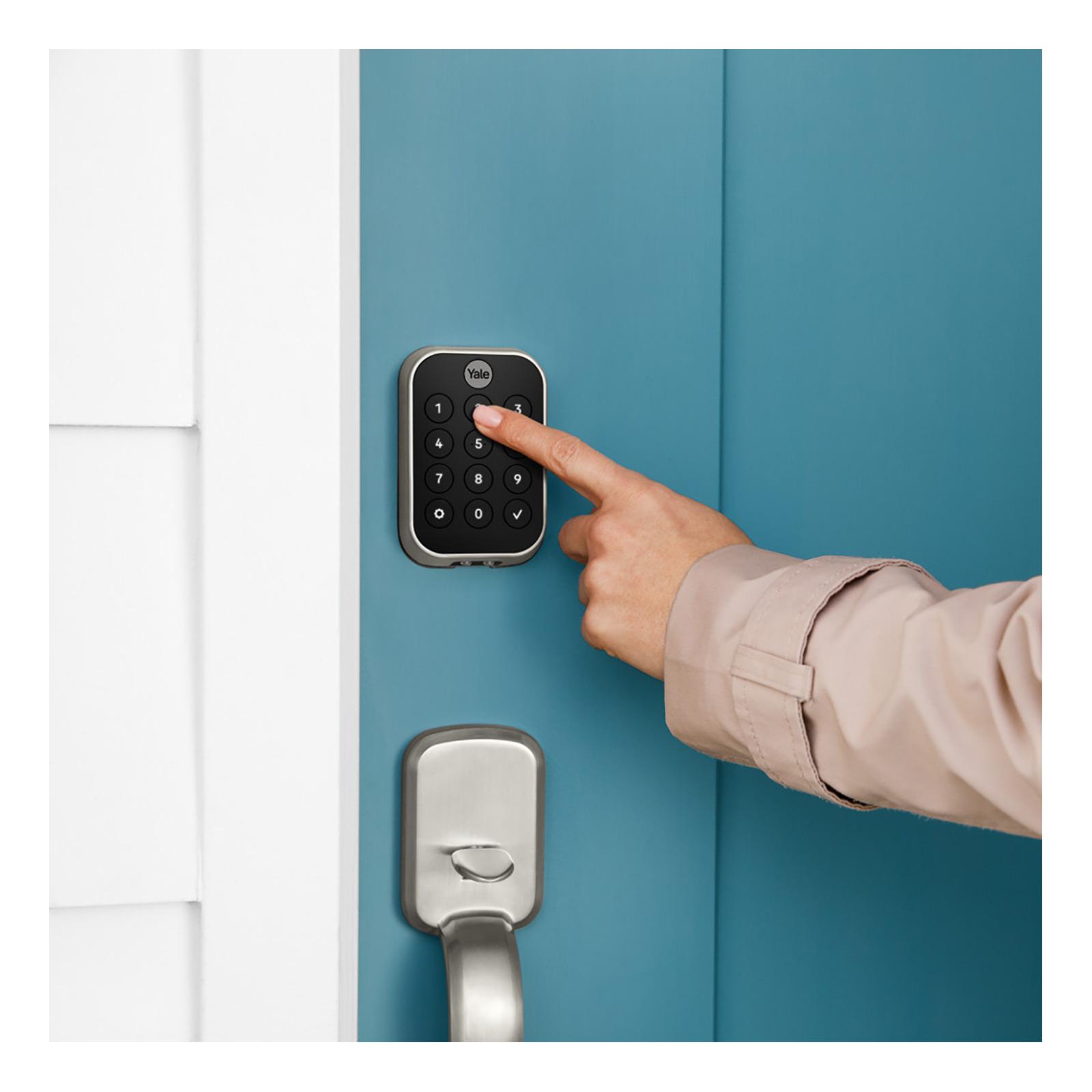 Yale Pro 2 Key Free Lock, Pushbutton Keypad with Bluetooth,