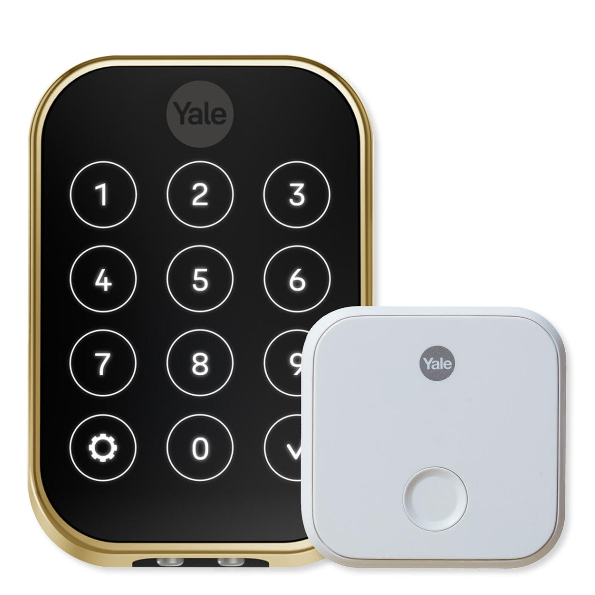 Yale Pro 2 Key Free Lock, Touchscreen, Bluetooth with Wifi Connect Bridge