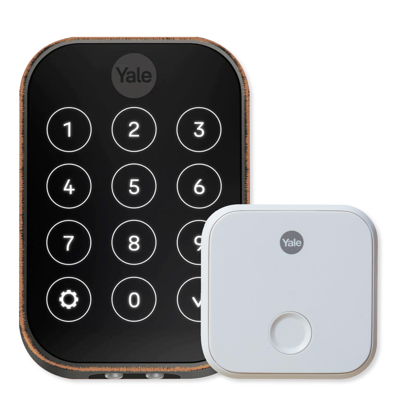 Yale Pro 2 Key Free Lock, Touchscreen, Bluetooth with Wifi Connect Bridge