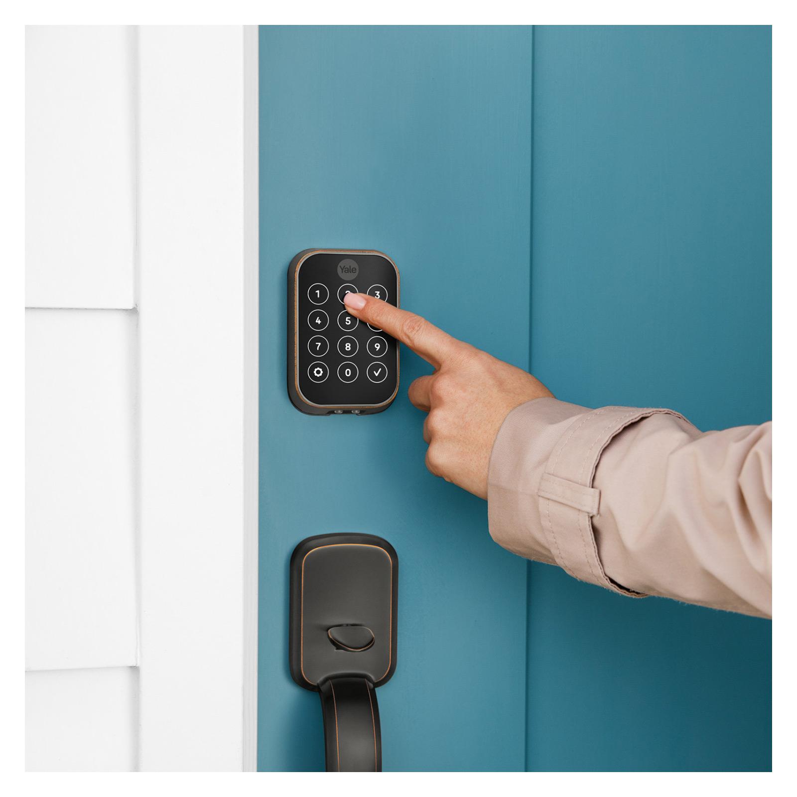 Yale Pro 2 Key Free Lock, Touchscreen, Bluetooth with Wifi Connect Bridge