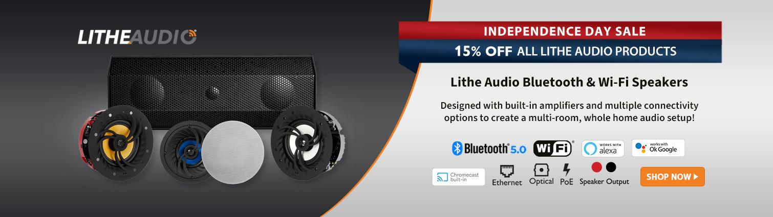 4th of July Sale Thru 8/31 - ALL Lithe Audio Products 15% OFF
