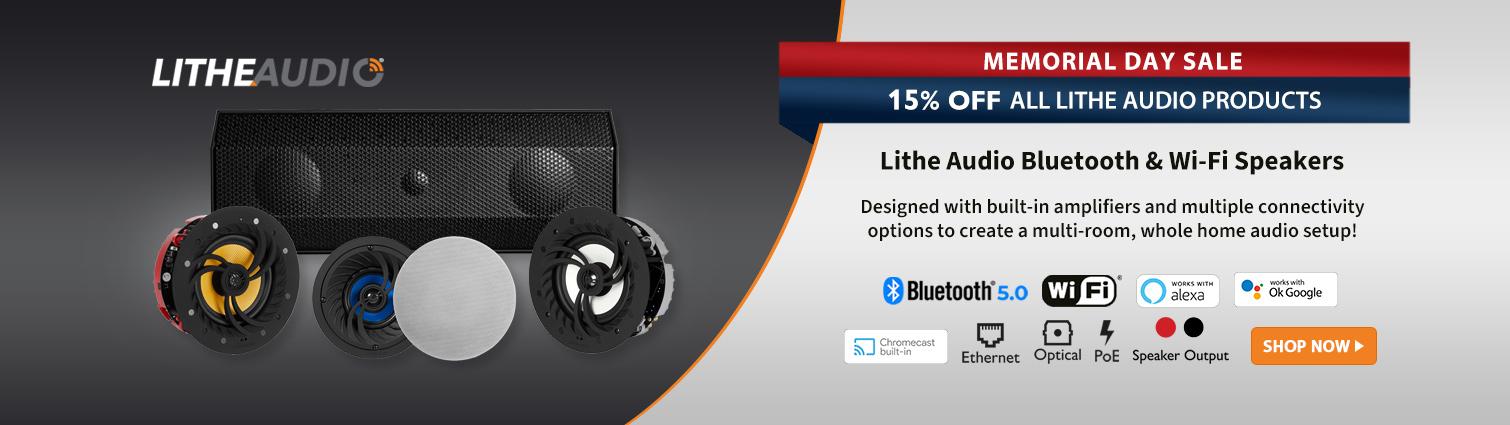 Memorial Day Sale - Save on ALL Lithe Audio Products