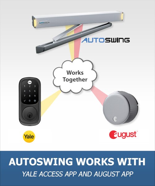 Autoswing Works with Yale Access App and August App