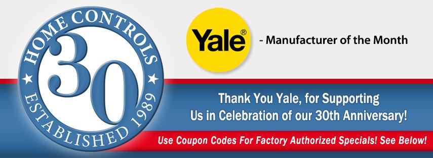 Yale Helps Home Controls Celebrate 30th!