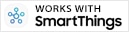 Works with SmartThings Badge. Easily setup your device throught the SmartThings App interface. Following remaining instructions and your device is ready for use within the SmartThings App.