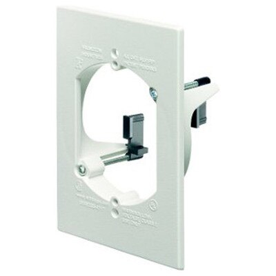Arlington Mounting Bracket, Hole Saw Installation, 1-Gang