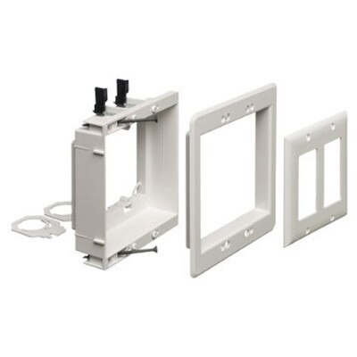 Arlington Recessed Low-Voltage Mounting Bracket, 2-Gang