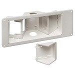 Arlington Recessed TV Box with Angled Openings