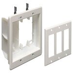 Arlington Recessed TV Box for Power & Low-Voltage, 3-Gang