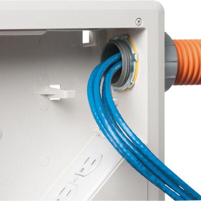 Arlington 8x10 TV BOX for Power & Low-Voltage (Open Box)