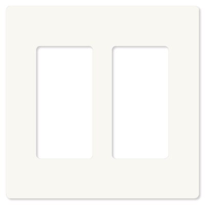 ABB-free@home Faceplate, 2-Gang,10 pack, White