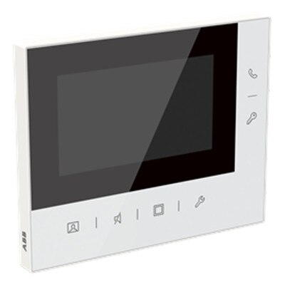 ABB-Welcome 4.3 In. Basic Video Indoor Station, White