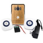 DoorBell Fon Wi-Fi Enabled Video iDoorbell Fon Kit, Bronze