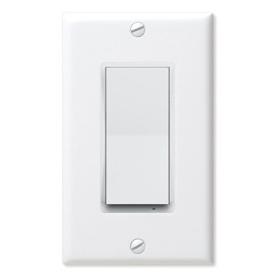 Aeotec Z-Wave Plus v2 illumino On/Off Wall Switch, Gen7, White (Open Box)