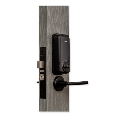 Alfred ML2 Smart Panel With Mortise Lockset, Lever, and Cylinder