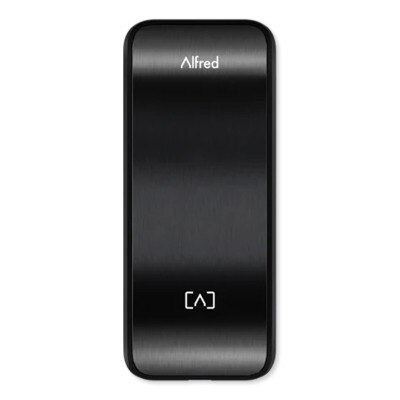 Alfred ML2 Smart Panel With Mortise Lockset, Lever, and Cylinder