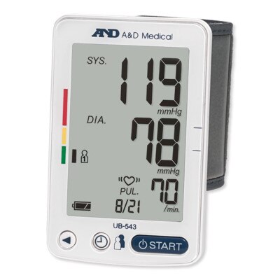 A&D Medical Premium Digital Wrist Blood Pressure Monitor