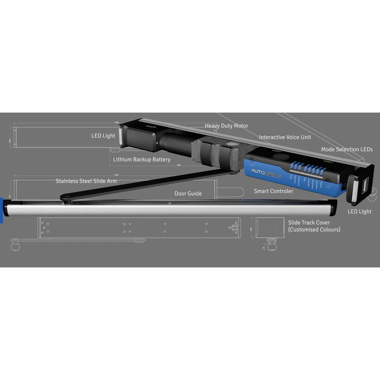 Autoslide AutoSwing Automatic Door Operator