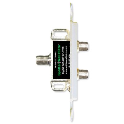 Advanced Dynamics Splitter/Wallplate Pro Insert, White (Open Box)