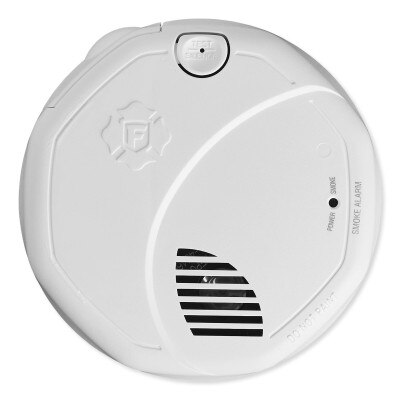 BRK 1046774 First Alert Photoelectric Interconnected Wireless Smoke Alarm with Voice Location