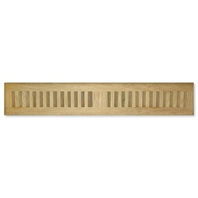 Cool Components Grill for Narrow 2x15.5 In. Openings, Oak