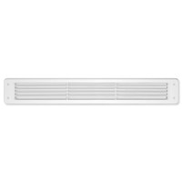 Cool Components Grill for Narrow 2x15.5 In. Openings, White