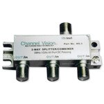 Channel Vision Splitter/Combiner, 1GHz, DC, 3-Way (Open Box)